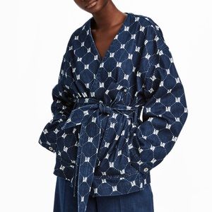 DENIM LOVE KIMONO H&M NWT